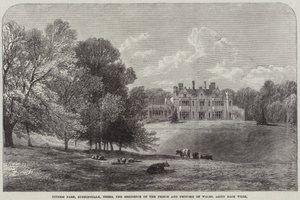 Titness Park, Sunningdale, Berks, residensen til prinsen og prinsessen av Wales, Ascot Race Week